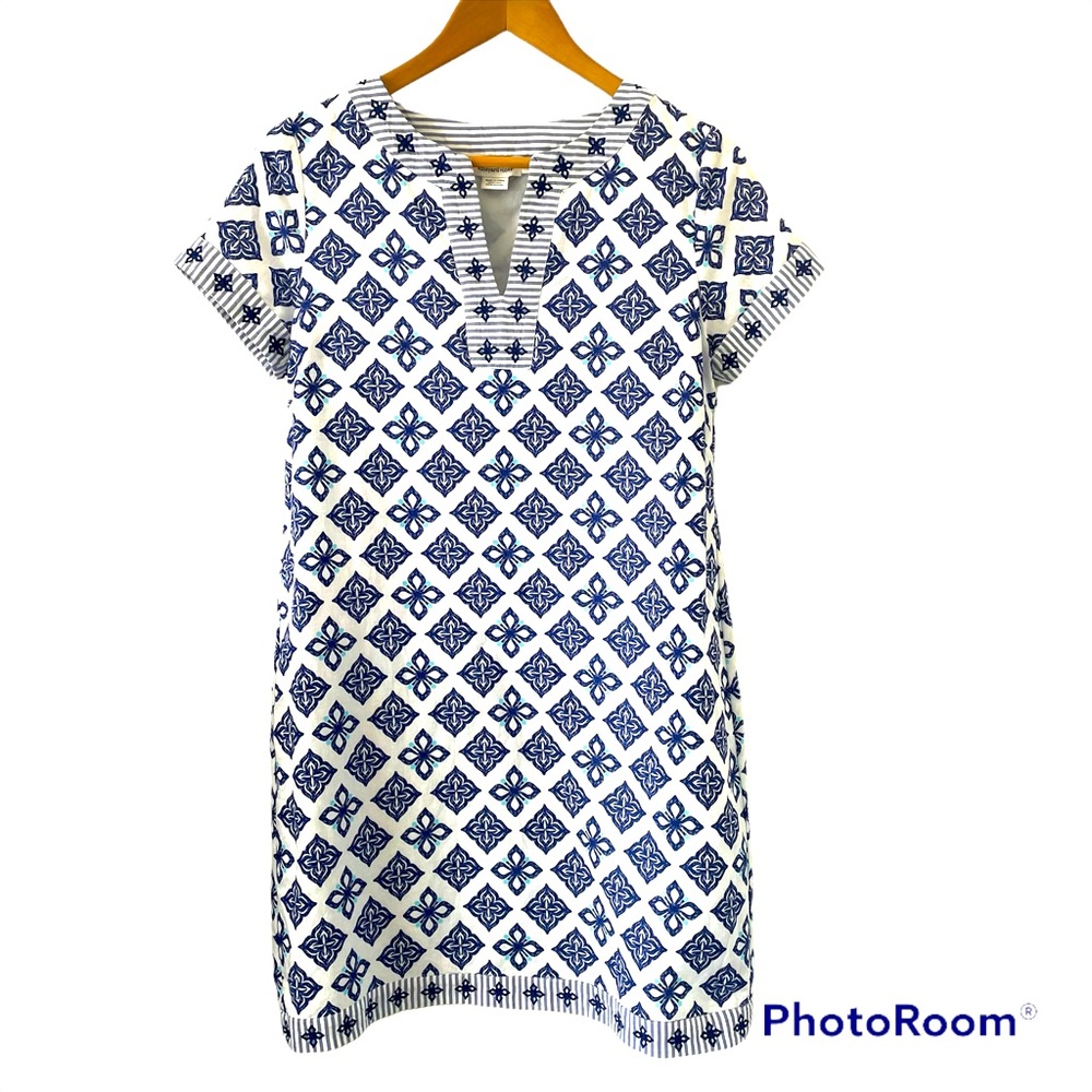 NWOT Vineyard Vines Linen Blend Tunic   Shift   Dress Size 4